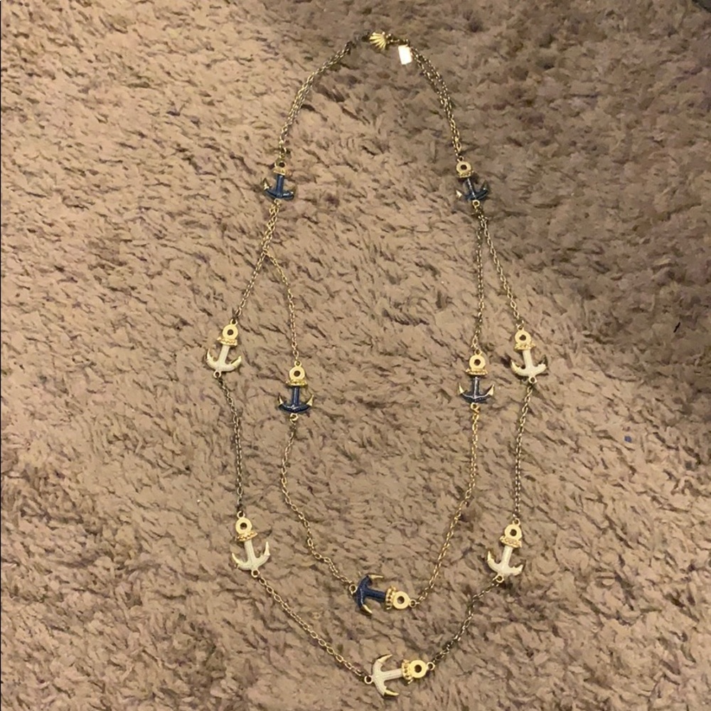 Lilly Pulitzer anchor necklace ⚓️